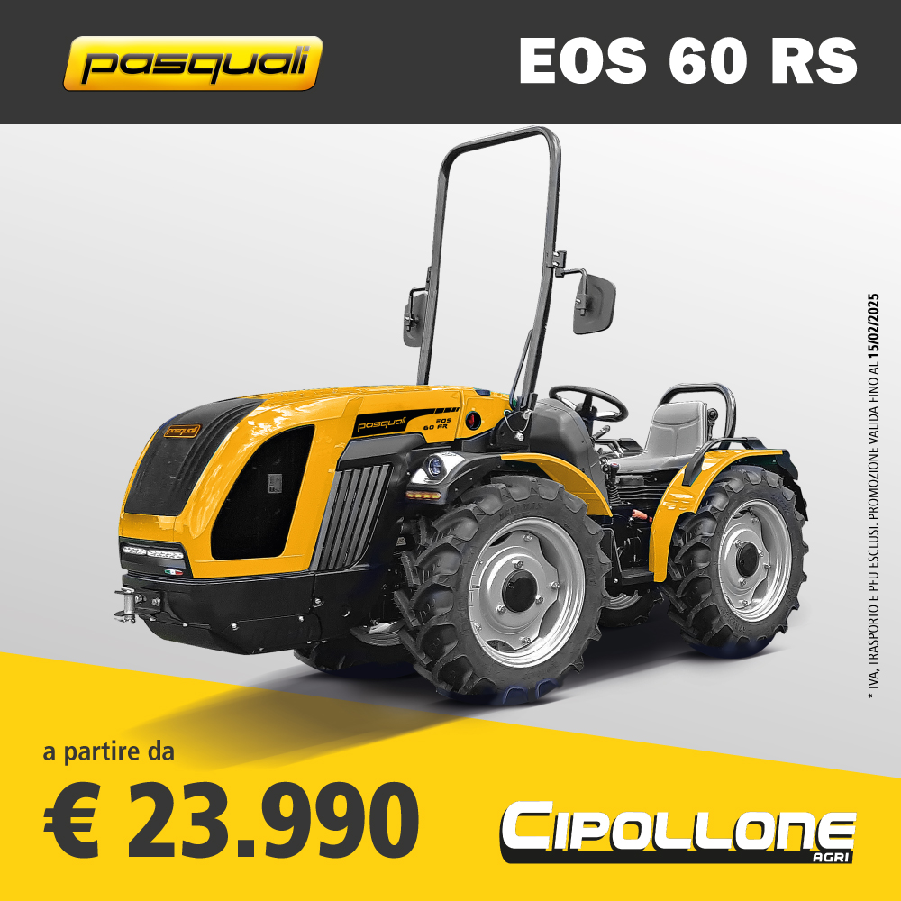 Pasquali EOS 60 RS a partire da € 23.990