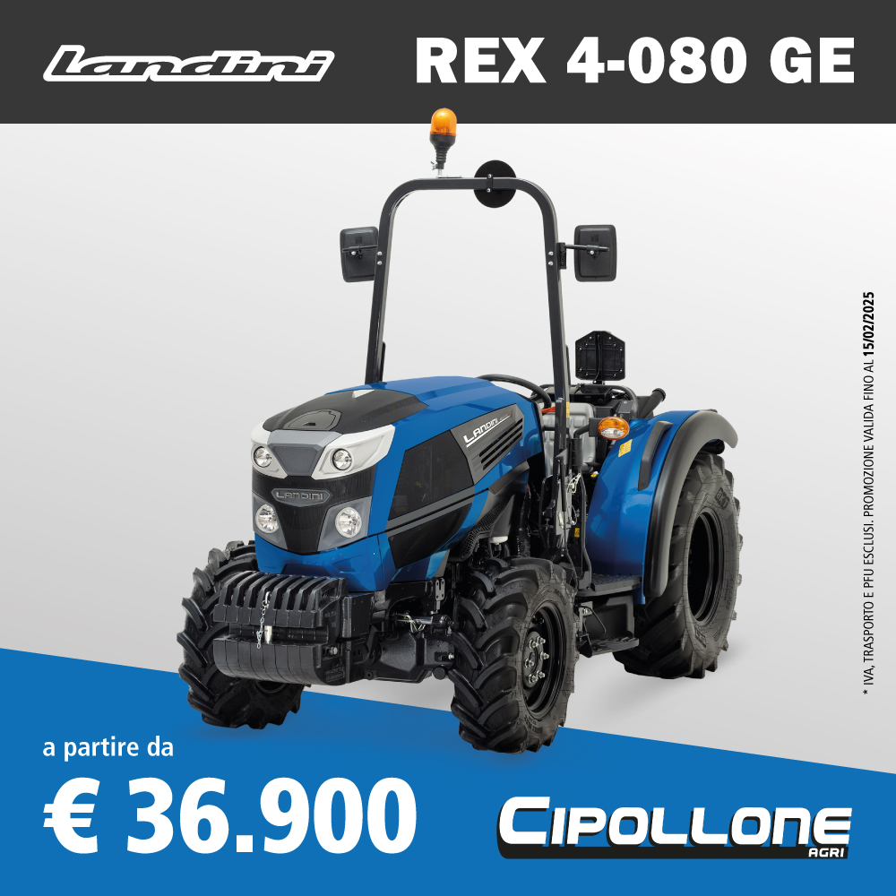 Landini REX 4-080 GE a partire da € 36.900