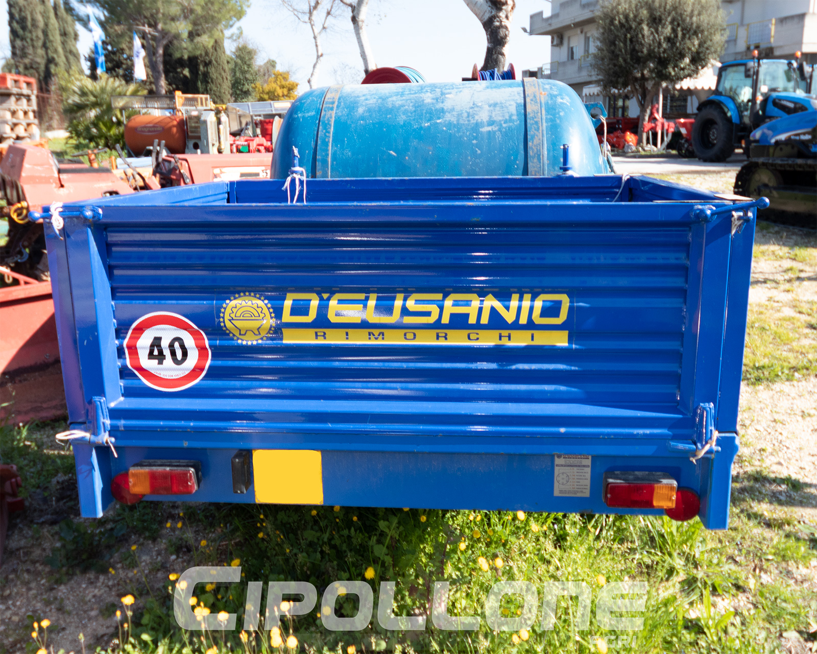 Compressore trainato con rimorchio D'Eusanio